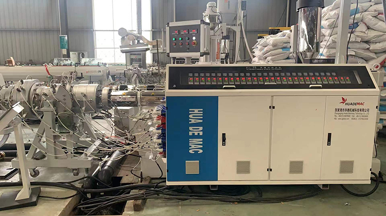 110-250-315HDPEMPP給水電力管兩層(céng)三層(céng)共擠複合管材生産(chǎn)線 制管機器